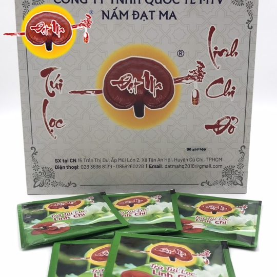 TRÀ TÚI LỌC LINH CHI HOA SEN