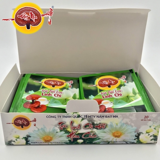 TRÀ TÚI LỌC LINH CHI HỘP NHỎ